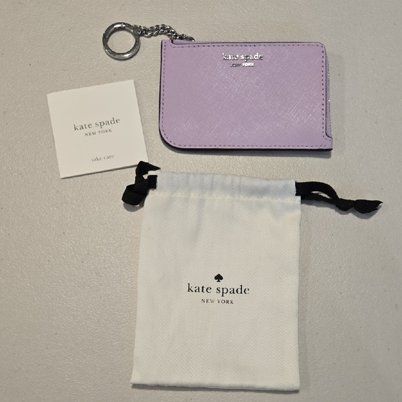 kate spade Accessories - Kate Spade Lavender Card Holder, NEW